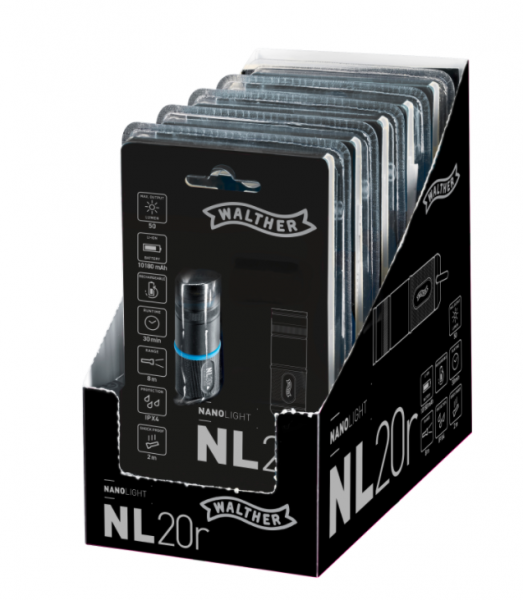 NL20r Lampe (Nano Light Schlüsselanhänger)